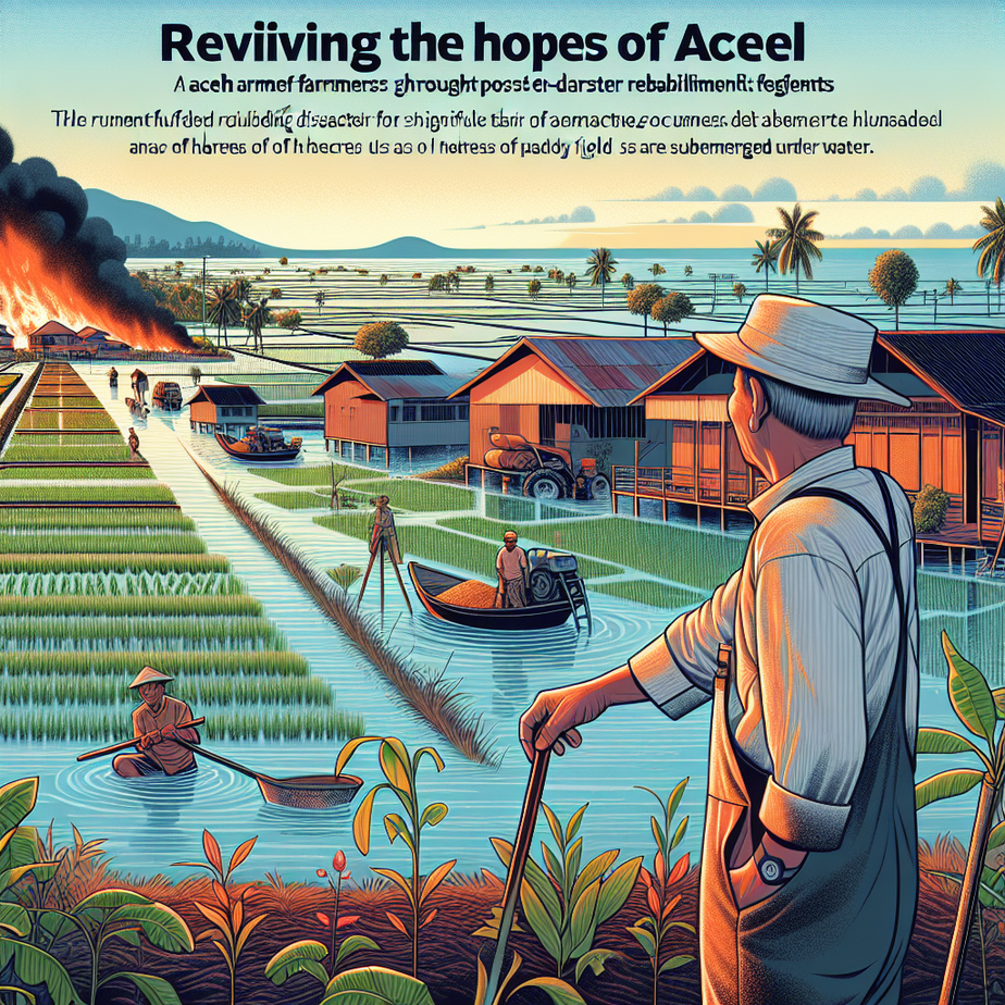 Membangkitkan Kembali Asa Petani Aceh Melalui Upaya Rehabilitasi Pascabencana