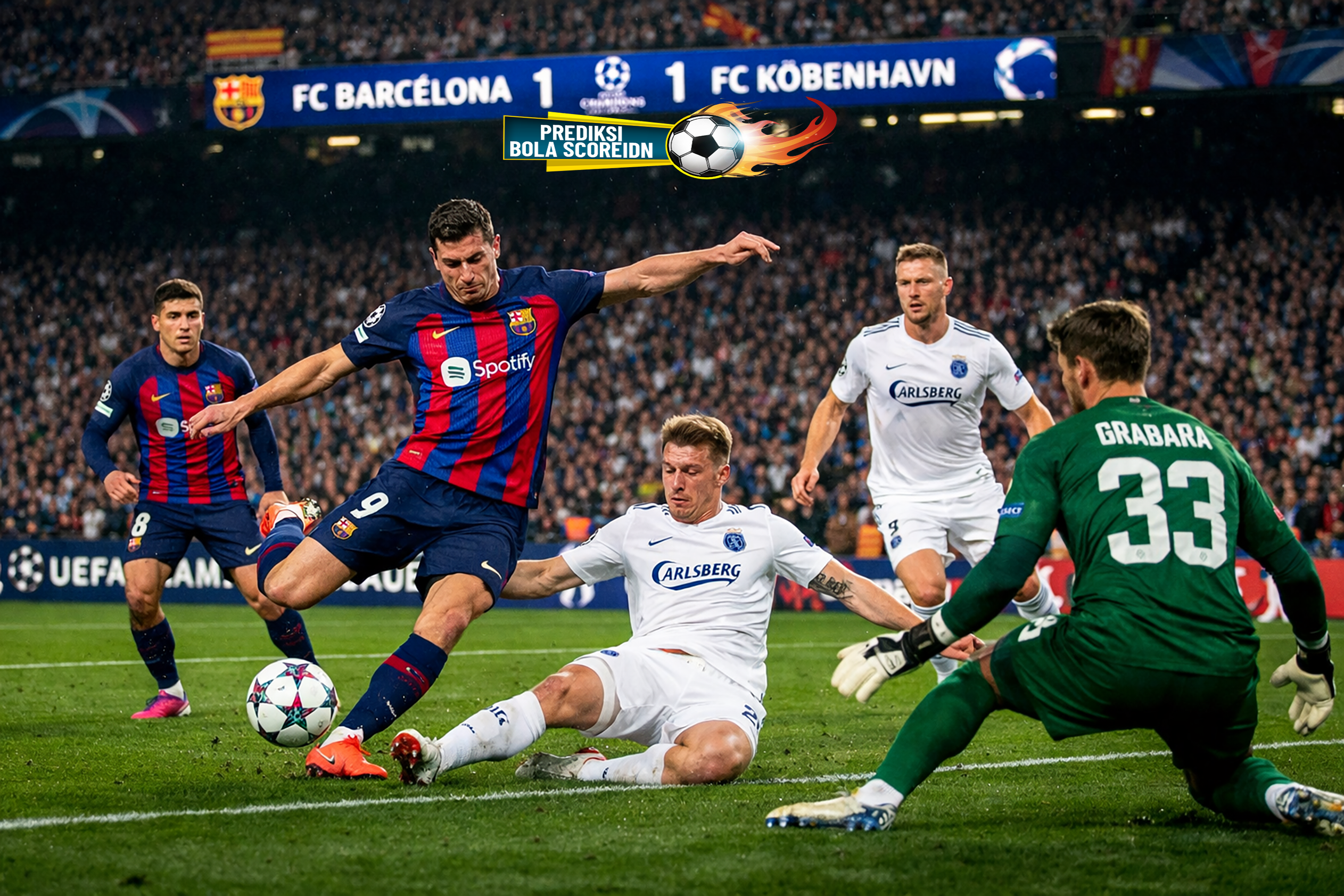 Bentrokan Kelas Eropa di Camp Nou: Prediksi Barcelona vs Copenhagen UEFA Champions League