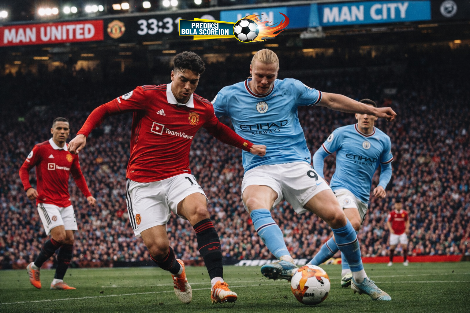 Prediksi Pertandingan Manchester United vs Manchester City Premier League