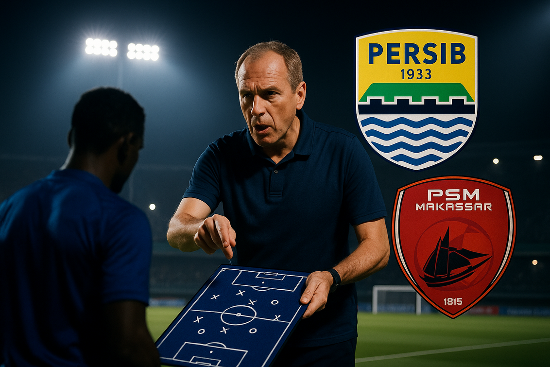 alt_text: Analisis strategi pemasaran tim sepak bola Maung melawan Juku Eja menuju gelar juara.